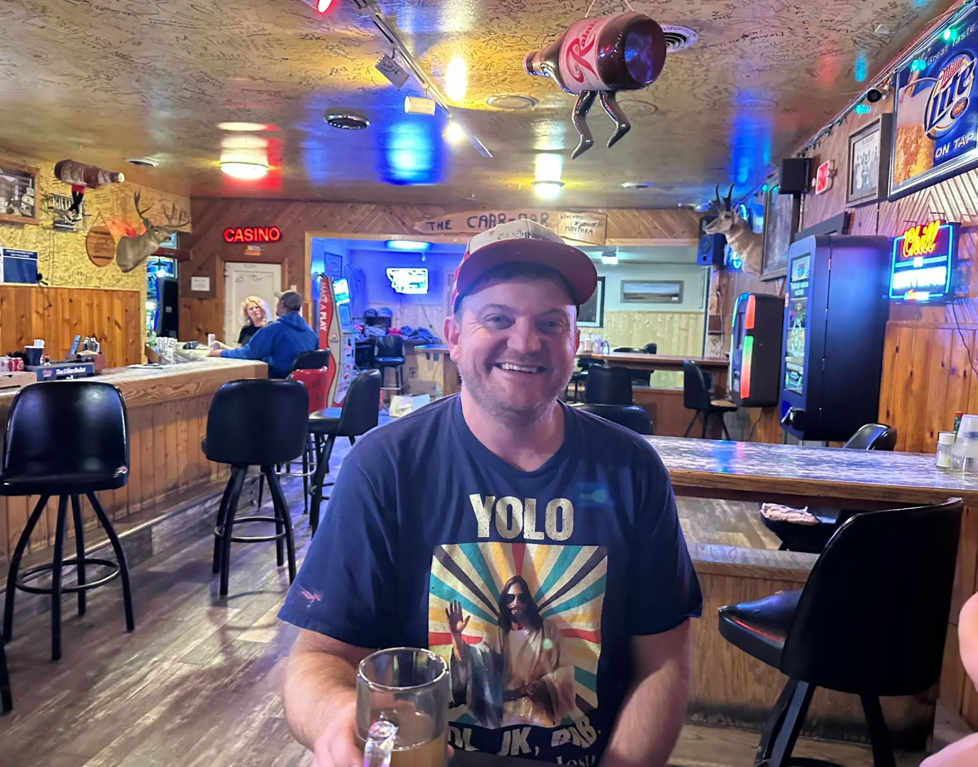The people behind the bar at Winifred Tavern